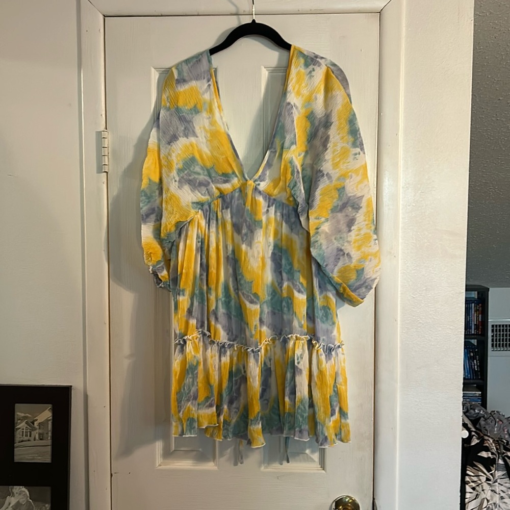 Spring Mindset Tie Dye Dress